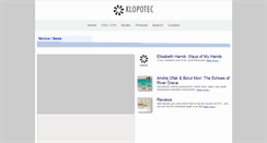 Desktop Screenshot of klopotec.si