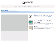 Tablet Screenshot of klopotec.si